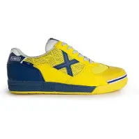Munich Hallenfußballschuhe für Erwachsene G-3 Indoor 362 Gelb Blau Herren - 44