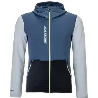 SCOTT - Kid's Hoody Defined Light - Fleecejacke Gr 164 blau/grau