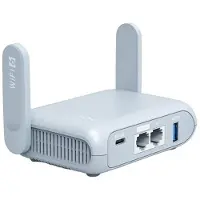 Gl.inet Router GL-MT3000 Wi-Fi 6 für über 70 Geräte 120x83x34 mm