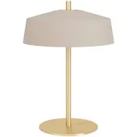 Eglo Tischleuchte Valdiola, sand/messing, Metall