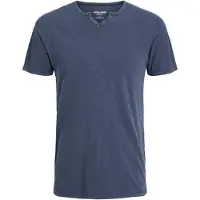 Jack & Jones Split Slim Fit Kurzarm-t-shirt Mit V-ausschnitt