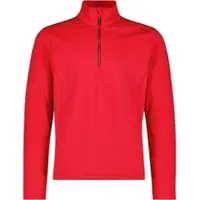 CMP Grid Tech Herren Pullover rot Größe S Camping Atmungsaktiv