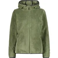 CMP Damen Fleecejacke oliv Größe 3XL Trekking Schnell trocknend