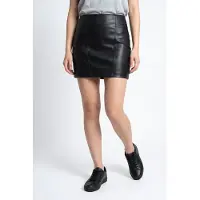 ONLY Lederimitatrock "ONLBITTEN FAUX LEATH MINI SKIRT CC OTW" Lederimitat