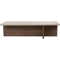 Skye Decor , Hochwertiger Nesting Tisch (3 Teile) - Saphir Eiche, 100% Melamin, 120 cm