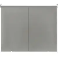 Zolta Vertikale Balkonmarkise 150x245 cm grau