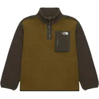 The North Face Teen Yumiori 1/4 Zip Jacket caraway seed/new taupe (RL2) XS