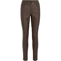 Vila Visarah Beschichtete Slim-fit-hose