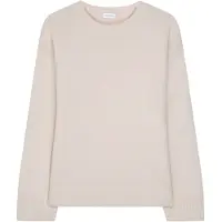 Seidensticker Strickpullover , Damen, Gr. M, natur, 80% Wolle, 15% Polyamid, 5% Kaschmir, unifarben, relaxed fit, Rundhals, Pullover Strickpullover, Sweater Uni