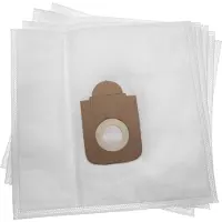 VHBW 10x Staubbeutel kompatibel mit Rowenta RO3945EA, RO3955EA, RO3953EA, RO3951EA, RO3927EA, RO3950EA, RO3969EA Staubsauger - 29,5cm x 23cm Weiß