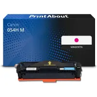 PrintAbout Toner kompatibel mit Canon 054H M - Magenta - Hohe Kapazität