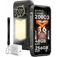 Blackview ROCK 5 Outdoor handy incl 45W Ladegerät, 48+256GB, Android 16, 20000mAh, 33W, 120Hz, 2.4K, NFC, 108MP+50MP+20MP, 348LM, IP69K&IP68