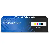 PrintAbout Toner kompatibel mit Kyocera TK-5450K/C/M/Y - 4-farbig - Multipack