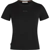 Icebreaker W Mer 200 Tech Lite Short Sleeve Crop Slim Tee black (IB001) M
