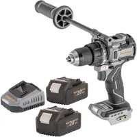 Procraft Industrial CD20C-BB Akku Schlagbohrschrauber 20 V 120 Nm Brushless + 2x Akku 4,0 Ah +