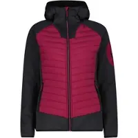 CMP Hybrid Damen Isolationsjacke schwarz Größe L Trekking Schnell trocknend