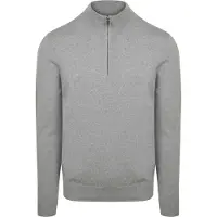 Profuomo Half Zip Pullover Luxury Grau - adult