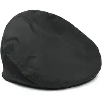 Barbour Wax Flat Cap Dunkelgrün