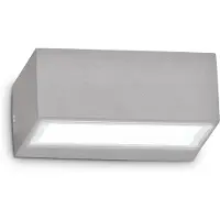 Ideal Lux 326979 OUTDOOR TWIN Außenwandleuchte 1xG9 IP44 grau