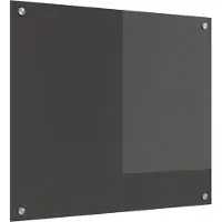 Syfax Küchenrückwand Dunkelgrau 70 x 60 cm Gehärtetes Glas