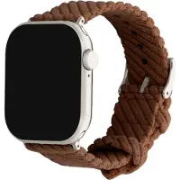 IMoshion Cord Armband für Apple Watch | 38/40/41/42 mm - Braun