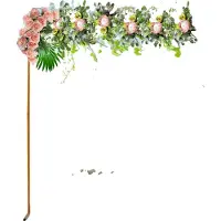 OEM Gartenbogen, Langlebiges Design, Einfache Montage, GELB, L