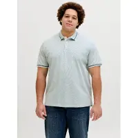 Jack & Jones Plus Size Einfarbig Poloshirt