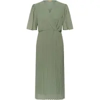 Culture Midikleid "Damen Casual CUUNI", Damen, Gr. XL, N-Gr, grün (seagrass), Obermaterial: 100% Polyester PES., Kleider Midikleid