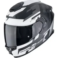 Scorpion EXO-GT SP Air Tornado Helm, schwarz matt/grau/weiß, M (57/58)