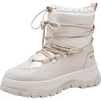 Tamaris Schnür-,Zug-u.Schnallenstiefel in beige, Gr. 36