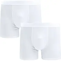 Alan red Boxer Weiß 2-Pack - XXL