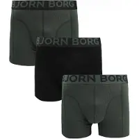 Björn Borg Boxershorts 3er-Pack Grün