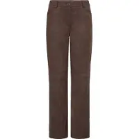 Ichi Stoffhose "Damen Freizeithose IHFINO", Damen, Gr. 34, N-Gr, braun (coffee bean), Obermaterial: 97% Polyester PES. 3% Elasthan EL., Hosen Stoffhose