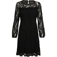 Cream Midikleid "Damen Kleid CRKit", Damen, Gr. M, N-Gr, schwarz (pitch schwarz), Obermaterial: 60% Nylon NY. 40% Baumwolle CO., Kleider Midikleid