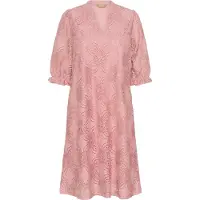 Culture Midikleid "Damen Kleid CUolu", Damen, Gr. M, N-Gr, pink (pale mauve), Obermaterial: 70% Polyamid PA. 30% Baumwolle CO., Kleider Midikleid