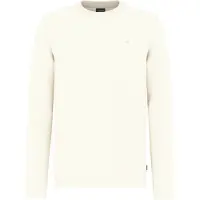 JOOP! Langarmshirt JOOP "Pino", Herren, Gr. S, natural, Single Jersey, Obermaterial: 100% Baumwolle, unifarben, normal, Rundhals, Shirts Langarmshirt, reine Baumwolle