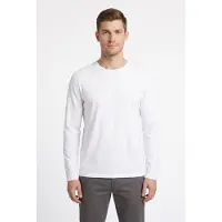 FYNCH-HATTON Langarmshirt mit Logo Stickerei