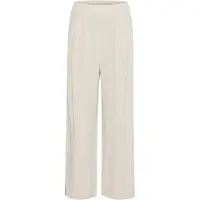 Fransa Stoffhose "Damen Hose FRATEL", Damen, Gr. L, N-Gr, weiß (whisper weiß melange), Obermaterial: 70% Viskose CV. 30% Leinen LI., Hosen Stoffhose