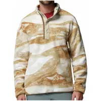 Columbia - Helvetia II Printed Half Snap Fleece - Fleecepullover Gr XXL beige