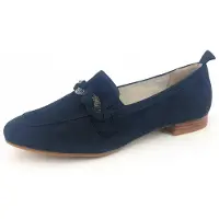 Jana Damenschuhe Halbschuhe Slipper Blau Freizeit, Schuhgröße:39 EU