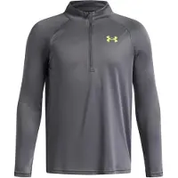 Under Armour Tech 2.0 1/2 Zip gray green citrine (027) XL