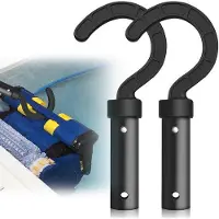OEM Kunststoff-Accessoires für Roboter-Schwimmbadreiniger - 2 Stück - Slijtvast - Geschmiedet - Für Teleskop-Stangen - Schwimmbad-Haken