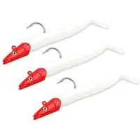 OEM Kunstschwimmer 19 g/11 cm - 3 Stück - Abnehmbare Schwanzflosse - Natürliches Kunststoff - Kohlenstoffstahl Haken - Flexibles Design