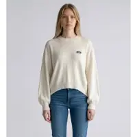 ROTATE für Damen. 116612857 Arina Oversize-Pullover off-white (M), Weiß, Lässig, Wolle