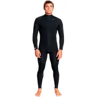 Quiksilver Neoprenanzug "3/2mm Everyday Sessions", Herren, Gr. M (175-180cm)/ 68-77kg, schwarz, Obermaterial: 87% Polyester, 13% Elasthan., Sportanzüge Neoprenanzug