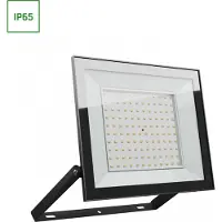 Spectrum LED Fluter Noctis Lux 4 Schwarz IP65 100W 8700lm kaltweiß 6000K 100°