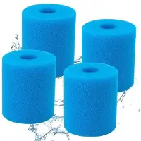 OEM Schwimmbeckenfilter - Herstellbar - 4 Stück - Typ H - Oelabsorbernd - Ideal für Schwimmbad und Whirlpool - 3,5 Zoll