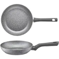 Selgros Qualum Basic Pfanne mit Steingutbeschichtung, 28 cm