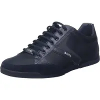 BOSS Men Saturn_Lowp_mx A_N Sneaker Blue 44 EU – Dunkelblau
