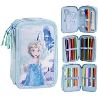 Top 1 Toys Frozen dreifach gefaltete Federtasche, 2700001688